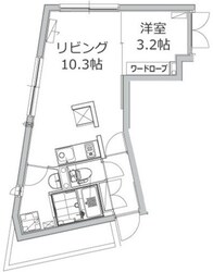 アレーロ江戸川橋の物件間取画像